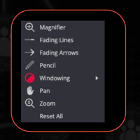 Collective Minds Viewer right mouse tools