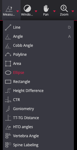 Ellipse tool