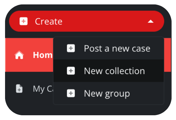 Create and add cases to a Collection