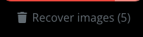 recover images